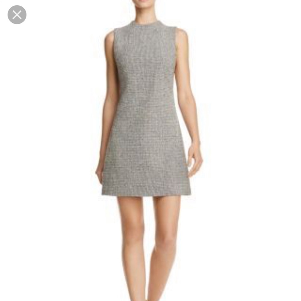 Alice and Olivia a-line houndstooth dress size 4